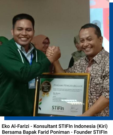 Eko Buono Al-Farizi bersama Founder STIFIn